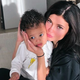 Image for article titled I Can't Stop Watching This Video of Stormi Whacking Kylie Jenner in the Face With a Makeup Brush